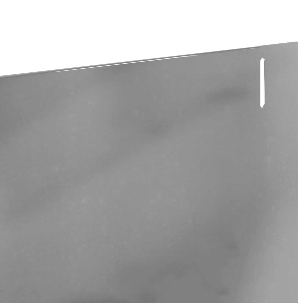 Lawn Edging 10 pcs 102 x 10 x 4 cm Steel Silver