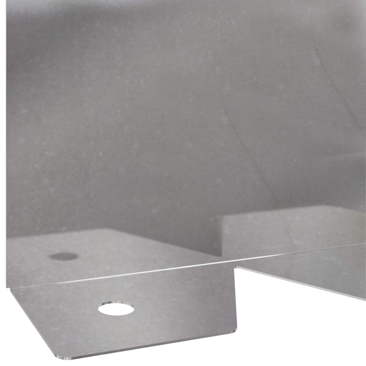 Lawn Edging 10 pcs 102 x 10 x 4 cm Steel Silver