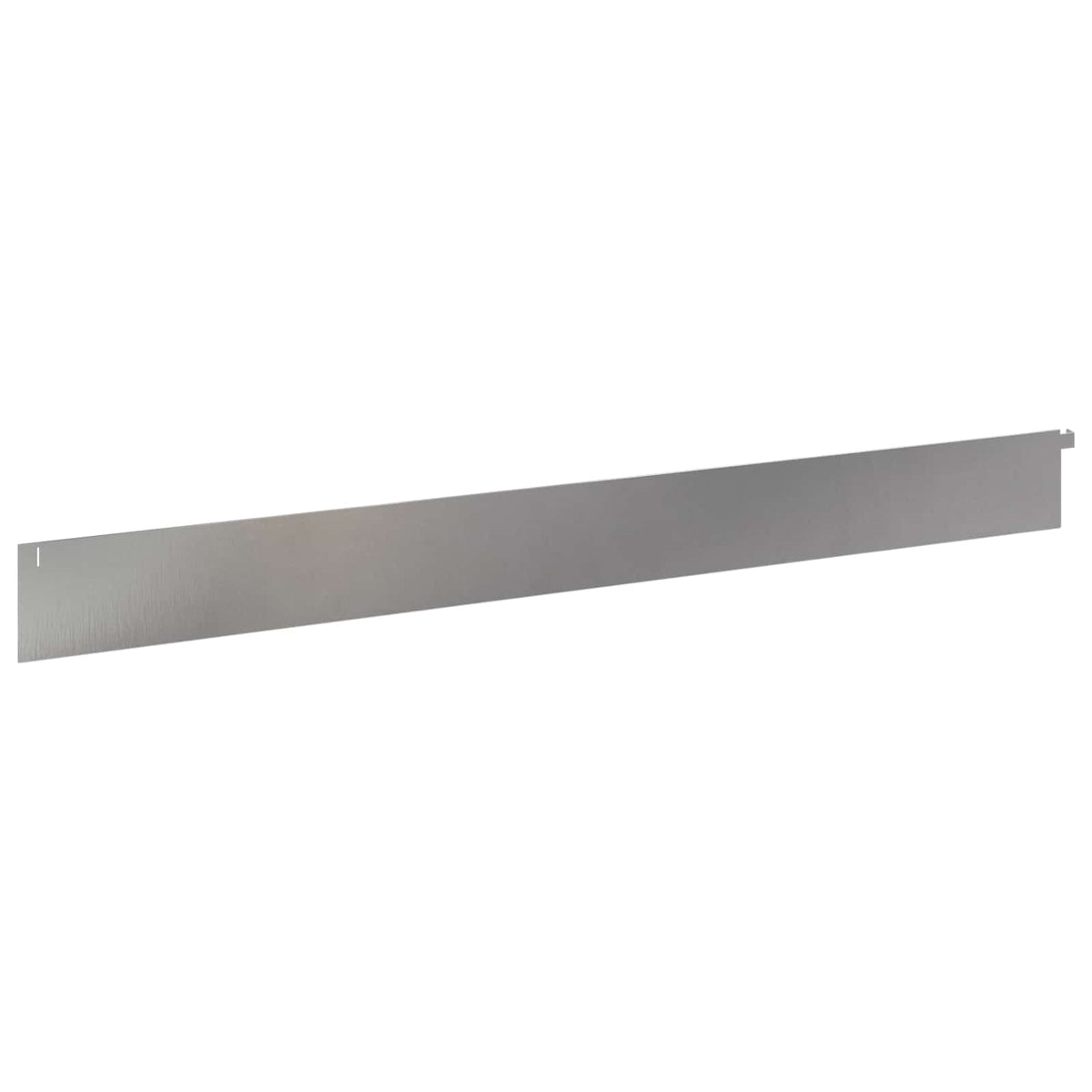 Lawn Edging 20 pcs 102 x 10 x 4 cm Steel Silver