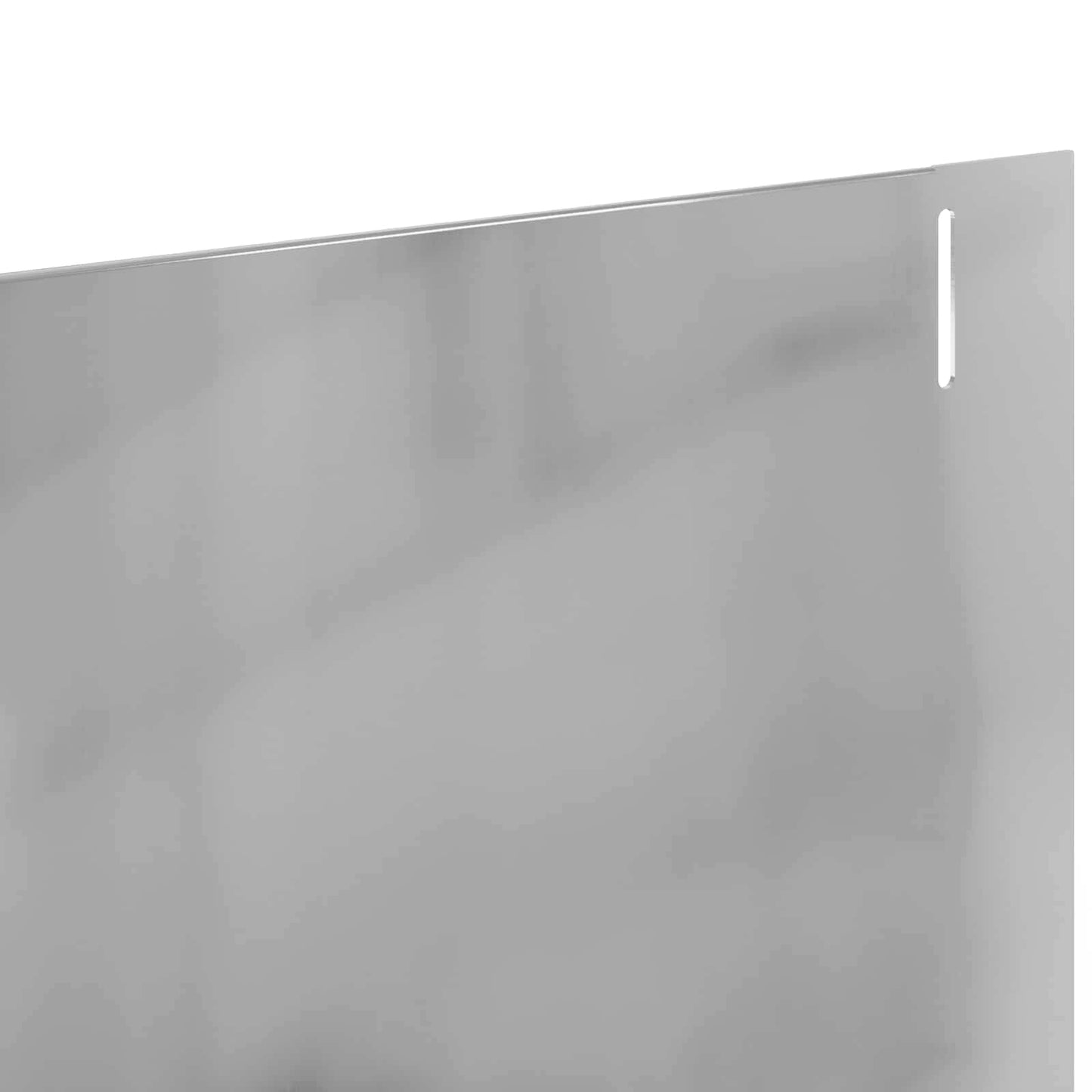 Lawn Edging 10 pcs 102 x 10 x 4 cm Steel Silver