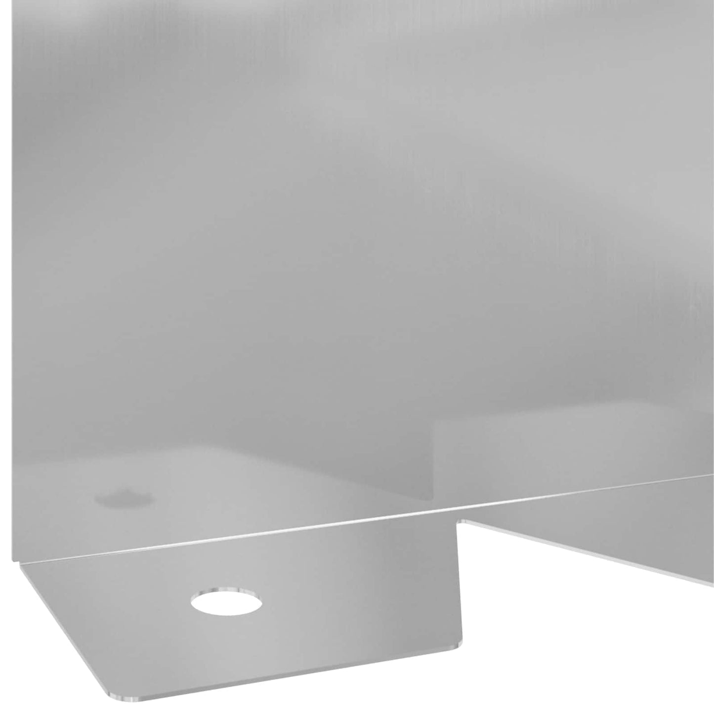 Lawn Edging 10 pcs 102 x 10 x 4 cm Steel Silver