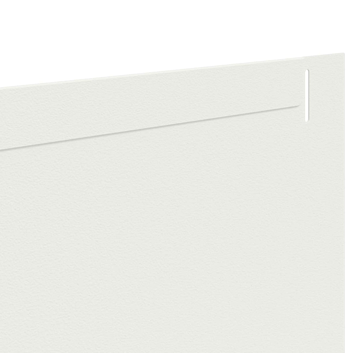 Lawn Edging 10 pcs 102 x 15 x 4 cm Steel White
