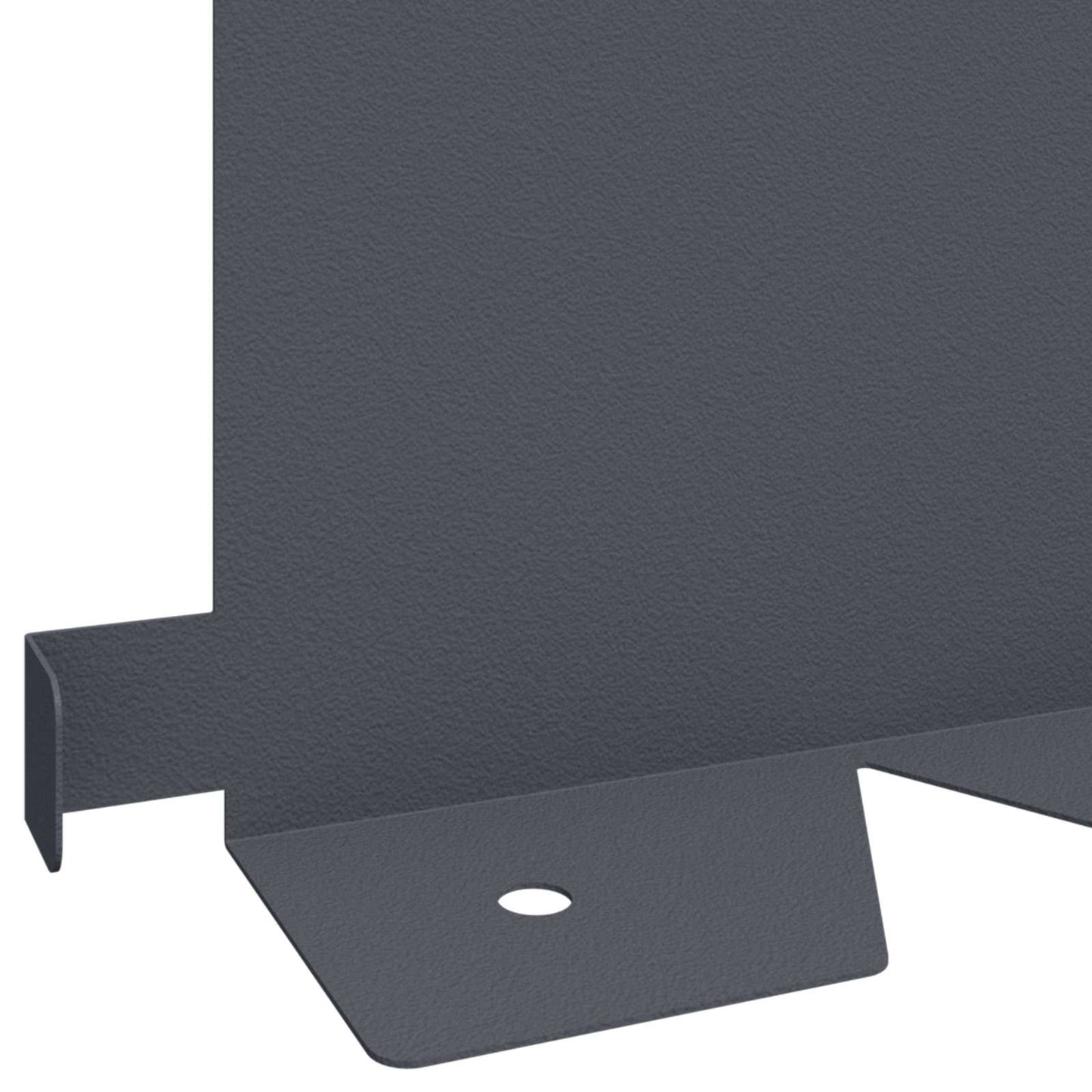 Lawn Edging 10 pcs 102 x 15 x 4 cm Steel Anthracite