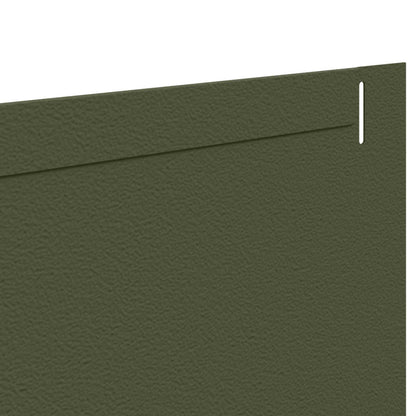 Lawn Edging 20 pcs 102 x 15 x 4 cm Steel Olive Green