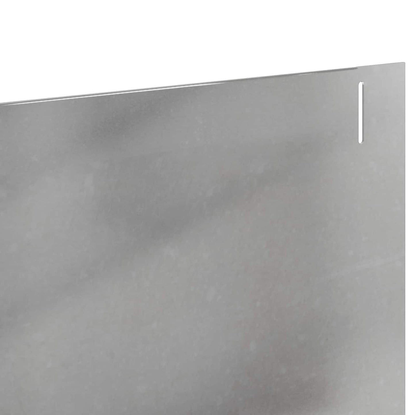 Lawn Edging 10 pcs 102 x 15 x 4 cm Steel Silver