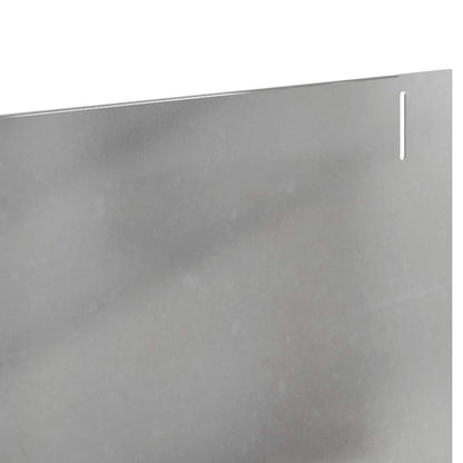 Lawn Edging 30 pcs 102 x 15 x 4 cm Steel Silver