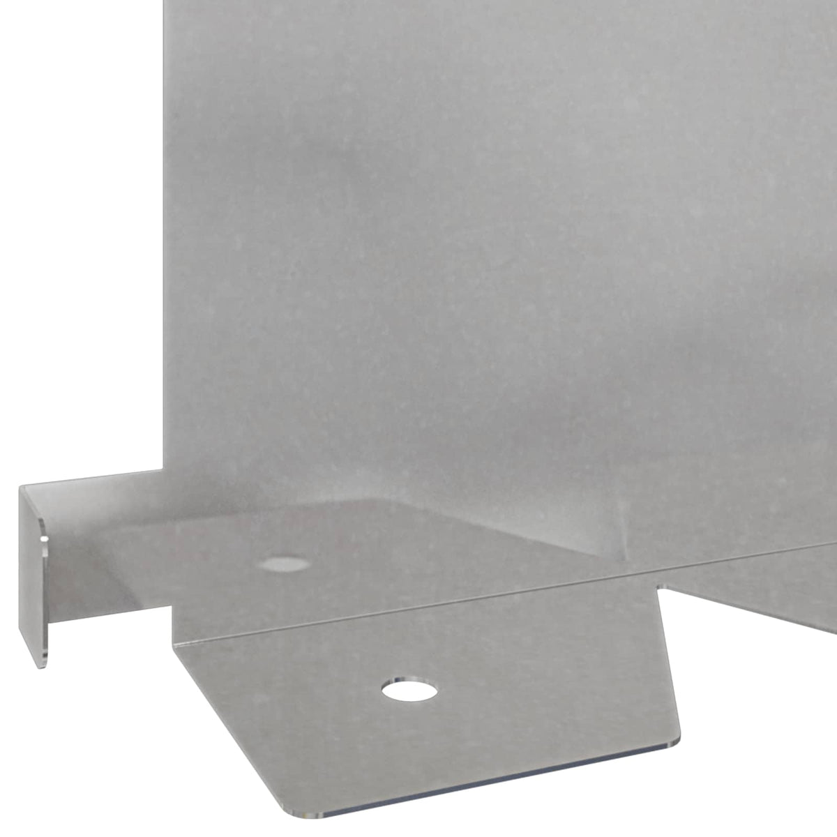 Lawn Edging 30 pcs 102 x 15 x 4 cm Steel Silver