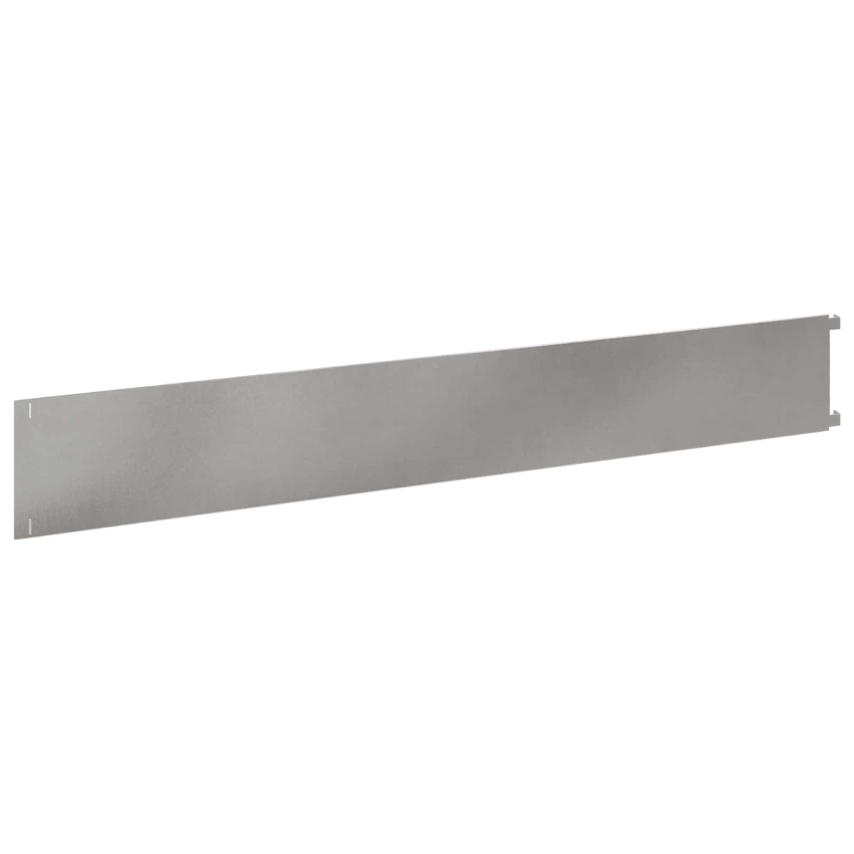 Lawn Edging 30 pcs 102 x 15 x 4 cm Steel Silver