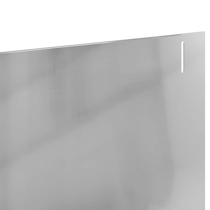 Lawn Edging 30 pcs 102 x 15 x 4 cm Steel Silver