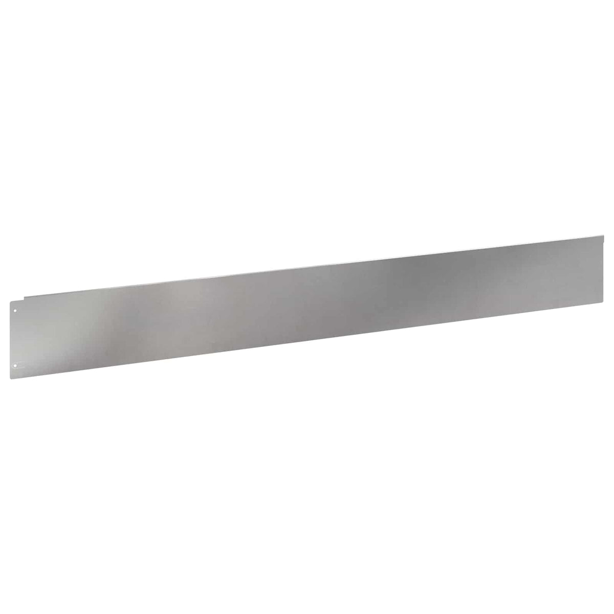 Lawn Edging 10 pcs 100 x 12 cm Steel Silver