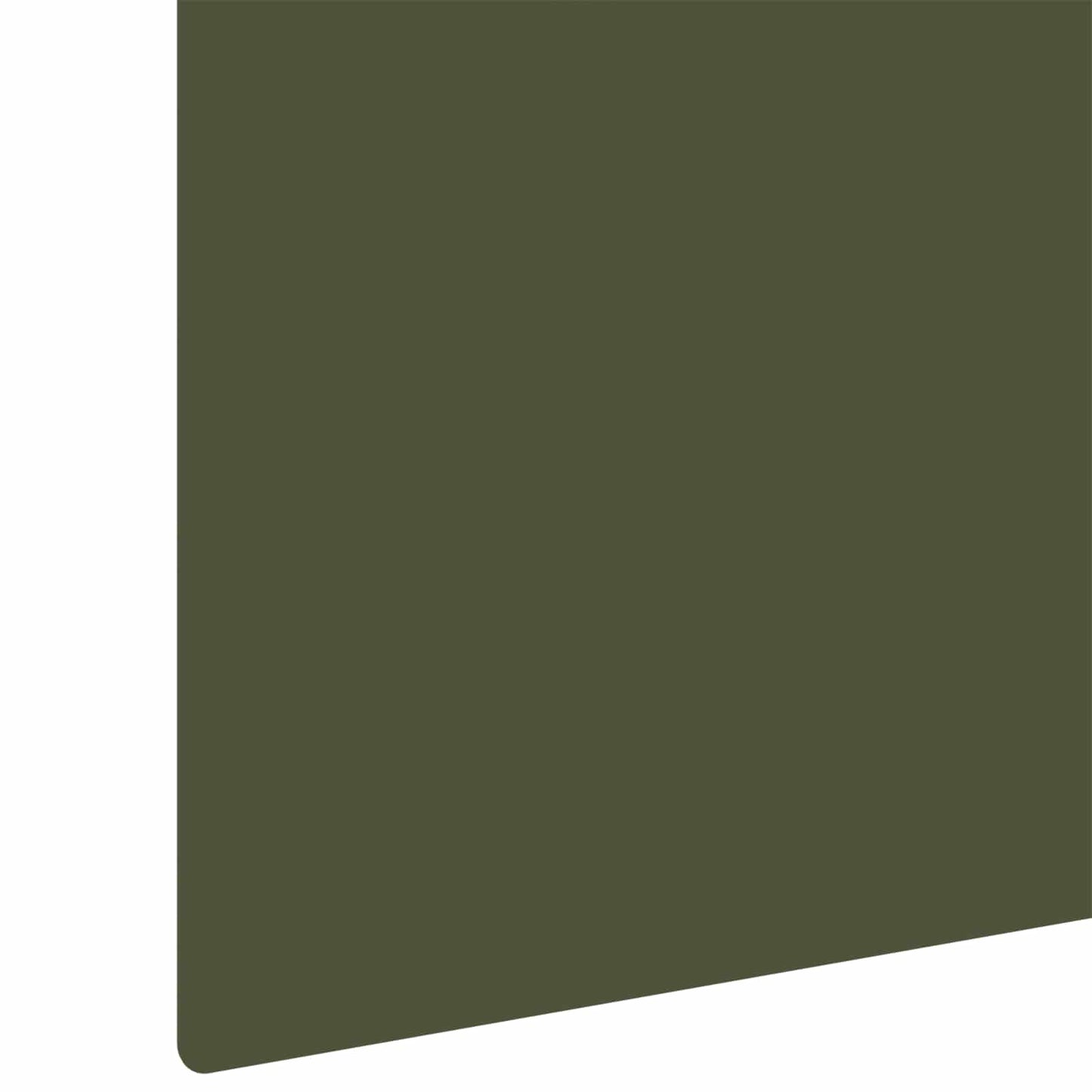 Lawn Edging 10 pcs 100 x 15 cm Steel Olive Green