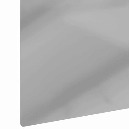 Lawn Edging 20 pcs 100 x 15 cm Steel Silver