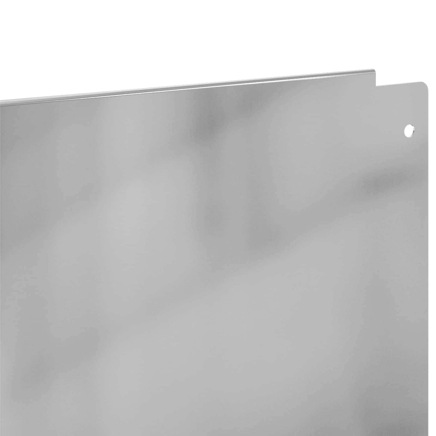 Lawn Edging 30 pcs 100 x 15 cm Steel Silver