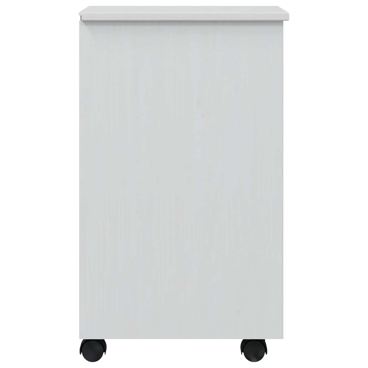 Rolling Cabinet with Drawers CORONA White