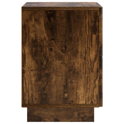 Bedside Cabinet Smoked Oak 33.5 x 34.5 x 50 cm Engineered Wood