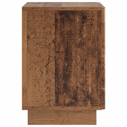 Bedside Cabinet Oak Wood 33.5 x 34.5 x 50 cm Engineered Wood