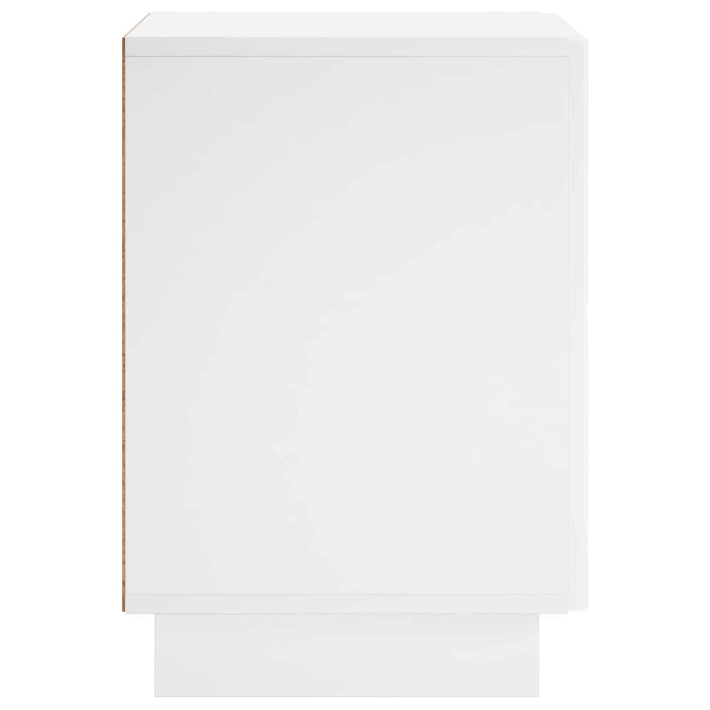 Bedside Cabinet White 33.5 x 34.5 x 50 cm Engineered Wood