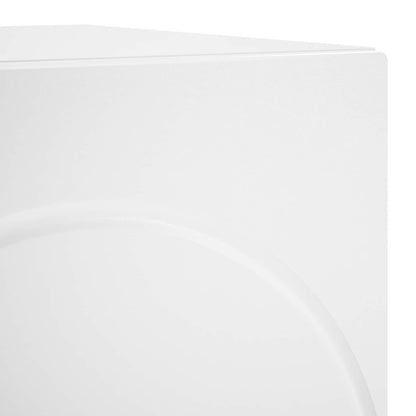 Bedside Cabinet 2 pcs White 33.5 x 34.5 x 50 cm Engineered Wood