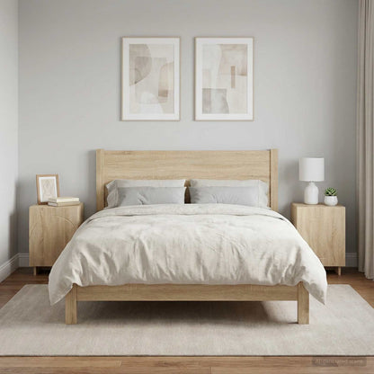 Bedside Cabinet 2 pcs Sonoma Oak 33.5 x 34.5 x 50 cm