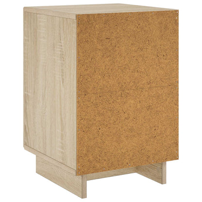 Bedside Cabinet 2 pcs Sonoma Oak 33.5 x 34.5 x 50 cm