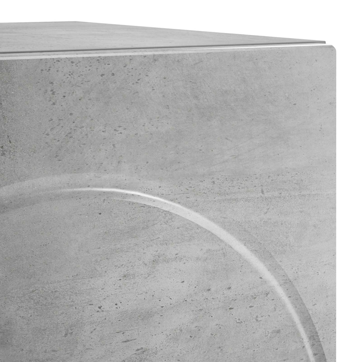 Bedside Cabinet 2 pcs Concrete Grey 33.5 x 34.5 x 50 cm