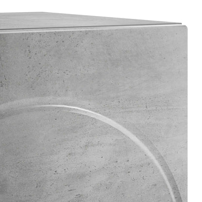 Bedside Cabinet 2 pcs Concrete Grey 33.5 x 34.5 x 50 cm