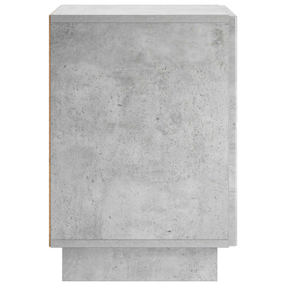 Bedside Cabinet 2 pcs Concrete Grey 33.5 x 34.5 x 50 cm