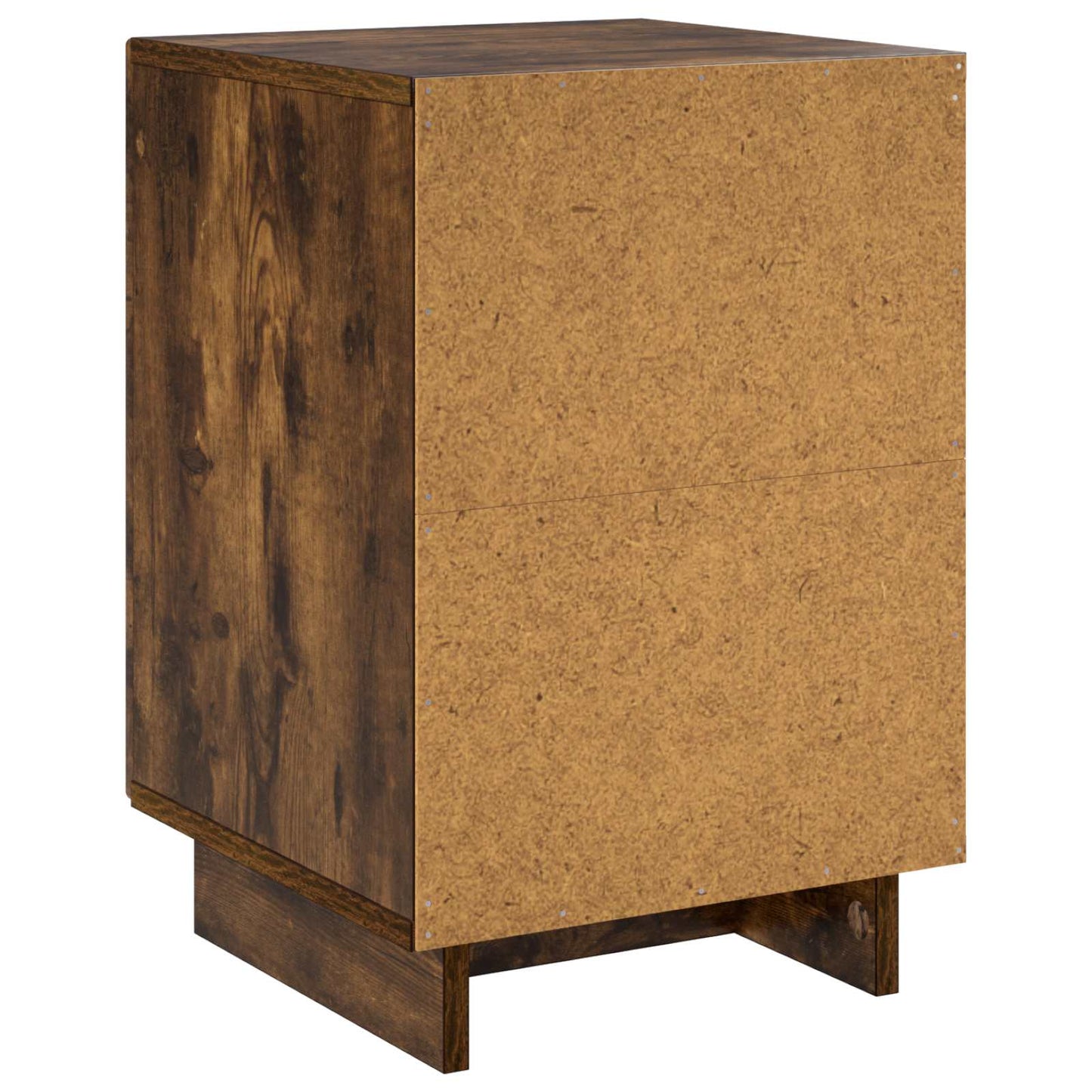 Bedside Cabinet 2 pcs Smoked Oak 33.5 x 34.5 x 50 cm