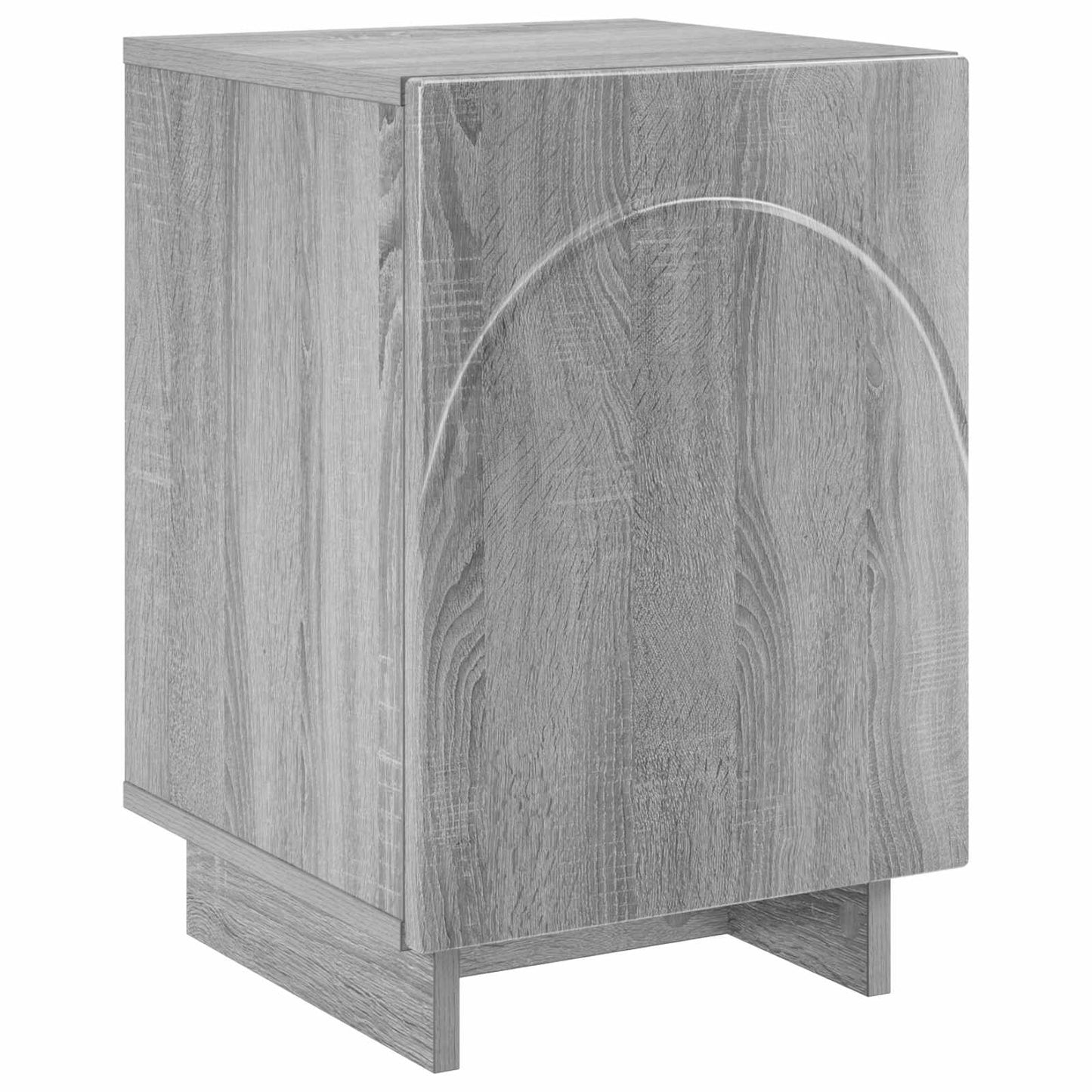Bedside Cabinet Grey Sonoma 33.5 x 34.5 x 50 cm Engineered Wood