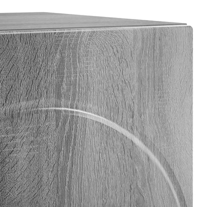 Bedside Cabinet 2 pcs Grey Sonoma 33.5 x 34.5 x 50 cm