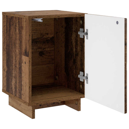 Bedside Cabinet 2 pcs Old Wood 33.5 x 34.5 x 50 cm