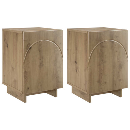 Bedside Cabinet 2 pcs Artisan Oak 33.5 x 34.5 x 50 cm
