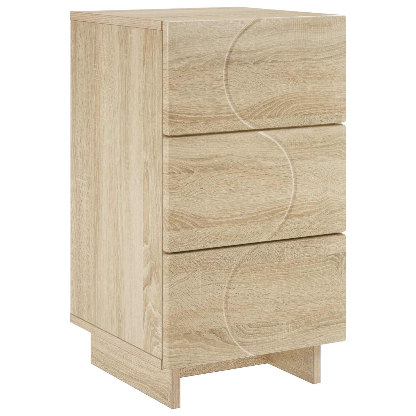 Bedside Cabinet Sonoma Oak 33.5 x 34.5 x 60 cm Engineered Wood