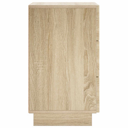 Bedside Cabinet Sonoma Oak 33.5 x 34.5 x 60 cm Engineered Wood