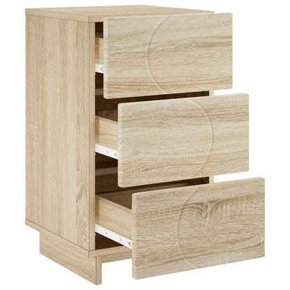 Bedside Cabinet 2 pcs Sonoma Oak 33.5 x 34.5 x 60 cm