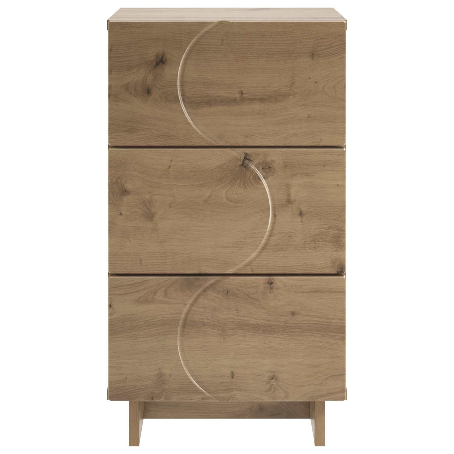 Bedside Cabinet Artisan Oak 33.5 x 34.5 x 60 cm Engineered Wood
