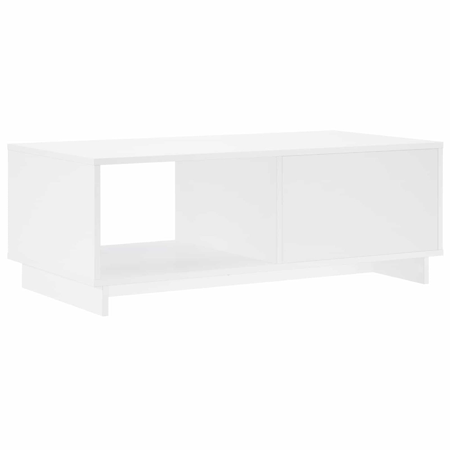 Coffee Table White 95 x 50.5 x 35 cm Engineered Wood