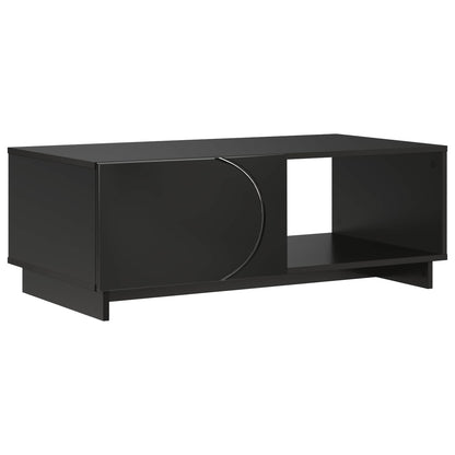 Coffee Table Black 95 x 50.5 x 35 cm Engineered Wood