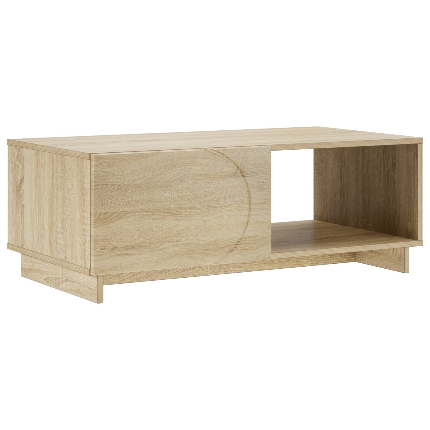 Coffee Table Sonoma Oak 95 x 50.5 x 35 cm Engineered Wood
