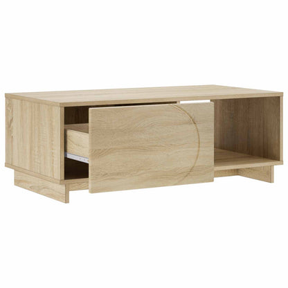 Coffee Table Sonoma Oak 95 x 50.5 x 35 cm Engineered Wood