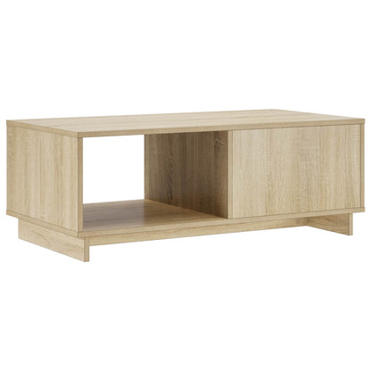 Coffee Table Sonoma Oak 95 x 50.5 x 35 cm Engineered Wood