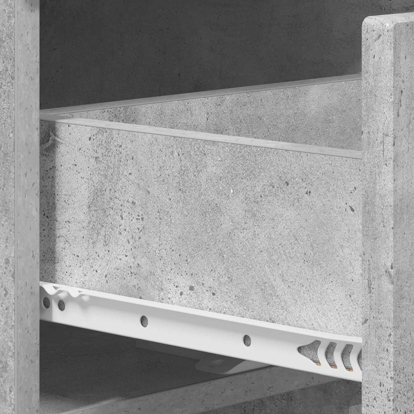 Coffee Table Concrete Grey 95 x 50.5 x 35 cm Engineered Wood