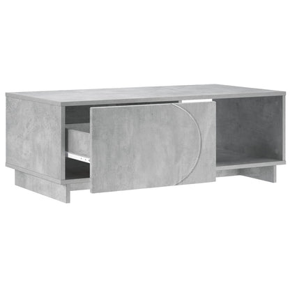 Coffee Table Concrete Grey 95 x 50.5 x 35 cm Engineered Wood