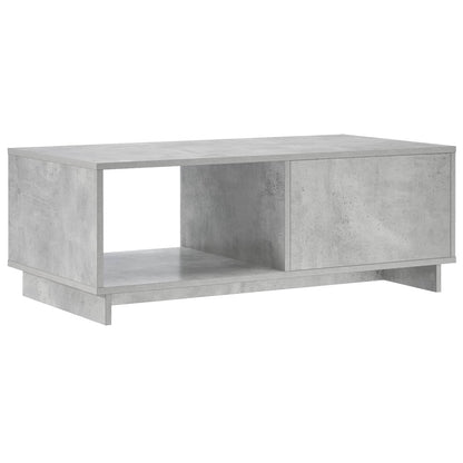 Coffee Table Concrete Grey 95 x 50.5 x 35 cm Engineered Wood