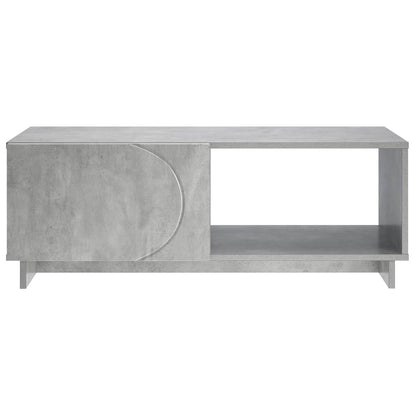 Coffee Table Concrete Grey 95 x 50.5 x 35 cm Engineered Wood