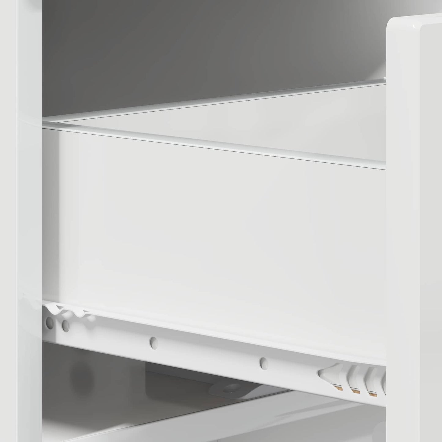 Coffee Table High Gloss White 95 x 50.5 x 35 cm Engineered Wood