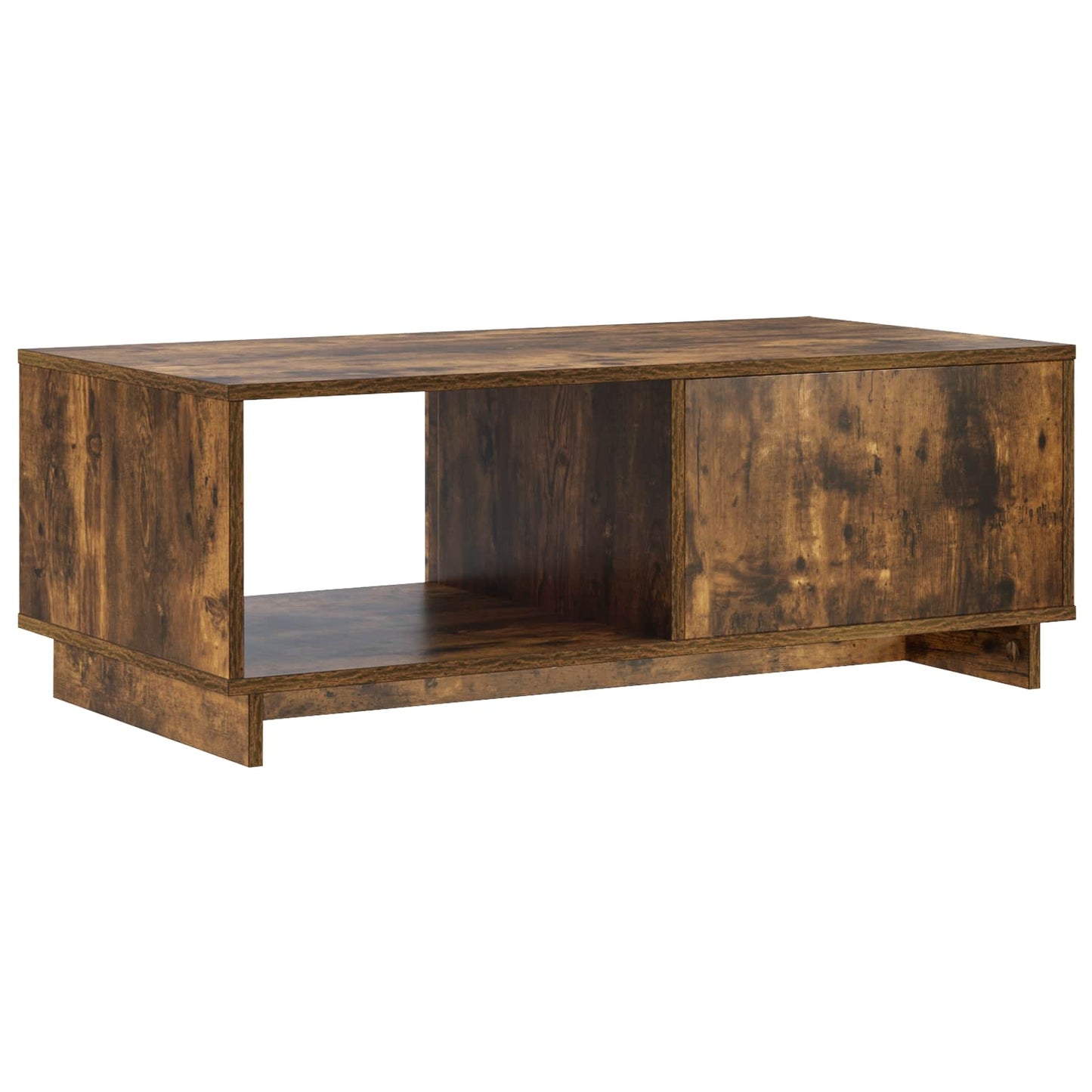 Coffee Table Smoked Oak 95 x 50.5 x 35 cm Engineered Wood