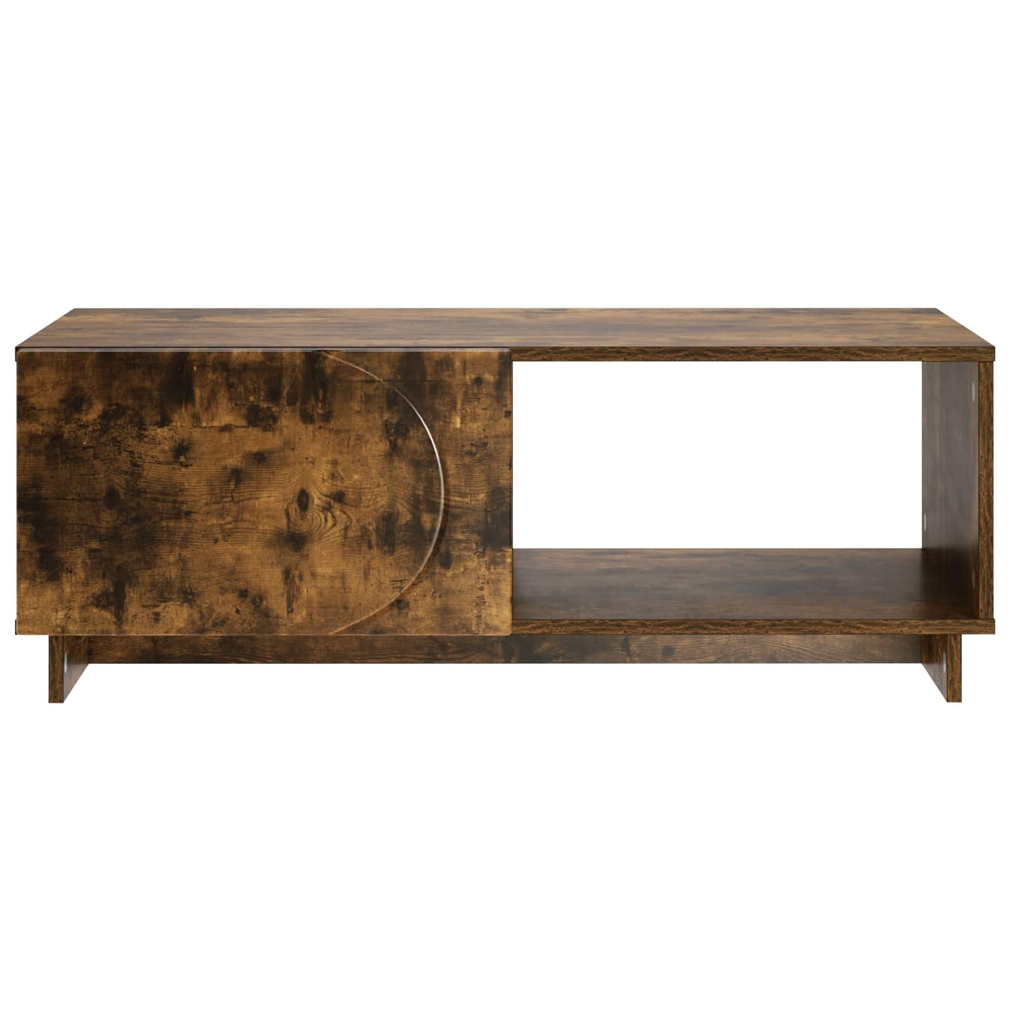 Coffee Table Smoked Oak 95 x 50.5 x 35 cm Engineered Wood