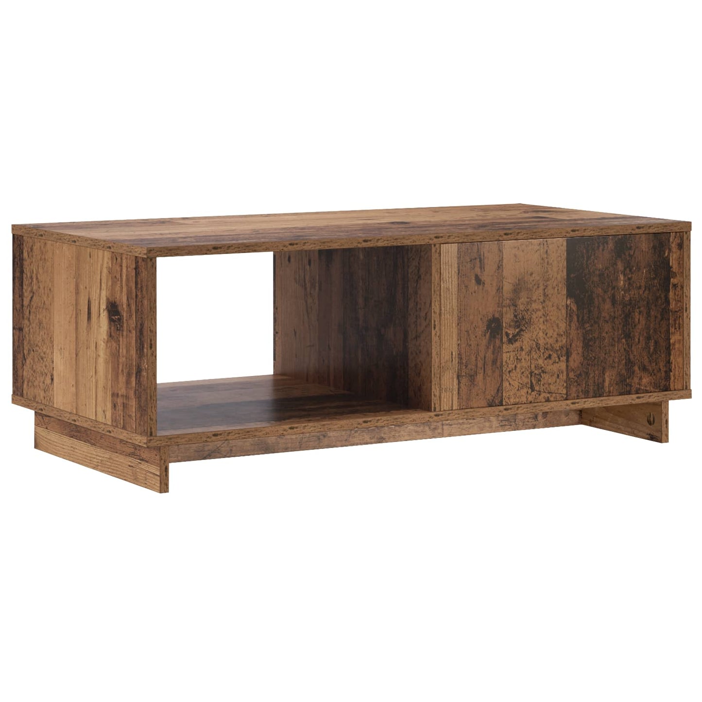 Coffee Table Old Wood 95 x 50.5 x 35 cm Engineered Wood