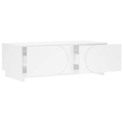 Coffee Table White 102 x 50.5 x 35 cm Engineered Wood